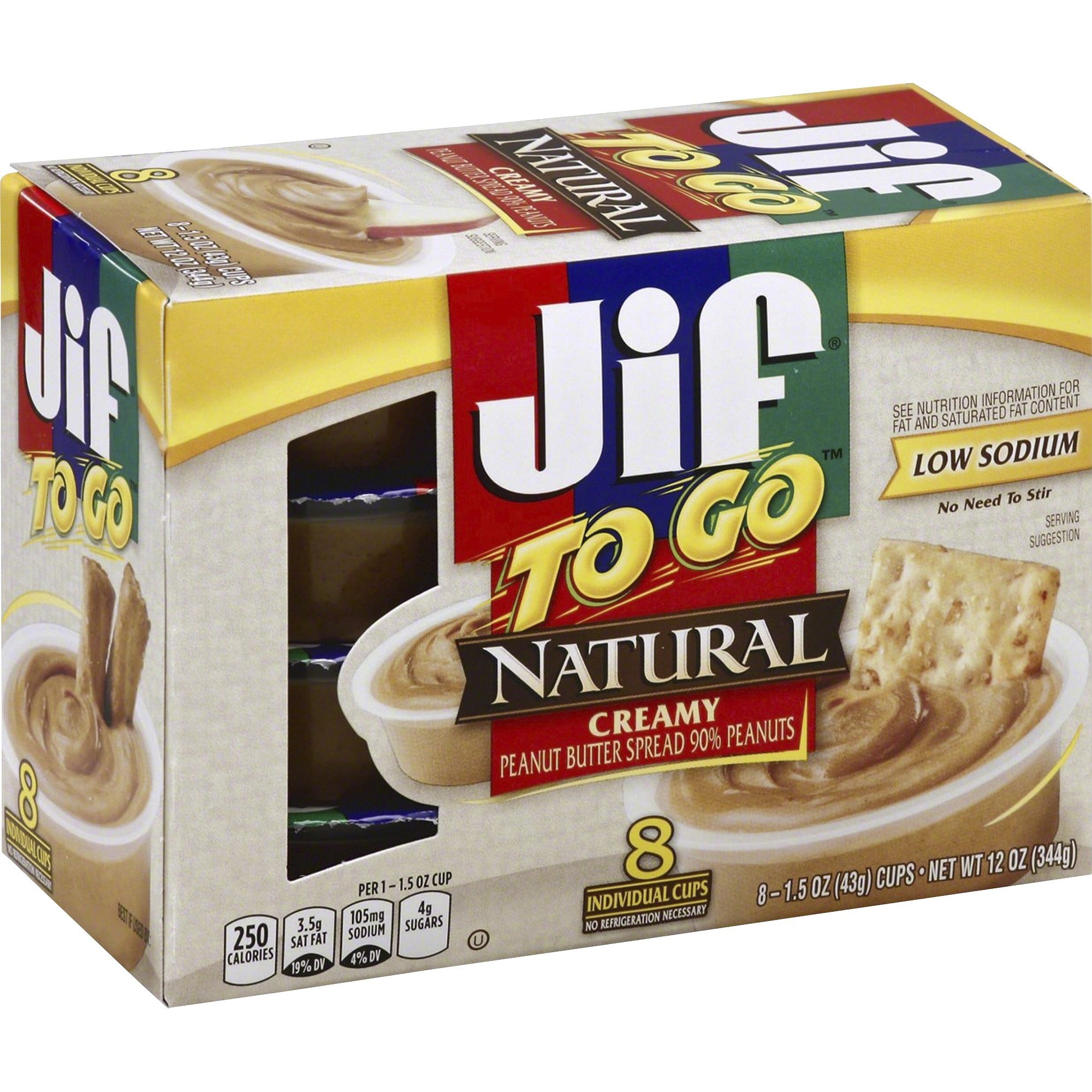 Peanut Butter - 1.50 oz - 8 / Pack