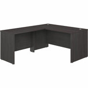 Bush Business Furniture Studio C Storm Laminate Desking - x 60" Width x 30" Depth Desk, x 42" Width x 24" Depth Return - Finish: Storm Gray, Thermofused Laminate (TFL) - 1 Each