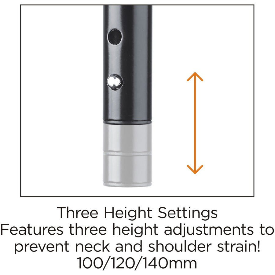 Lorell Height-Adjustable Device Stand