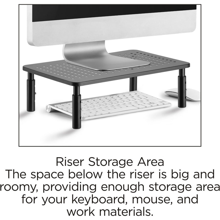 Lorell Height-Adjustable Device Stand