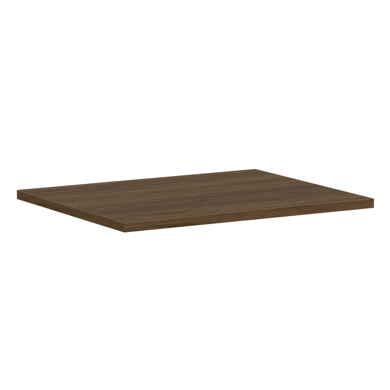 OfficeSource Variant Rectangular Top - 36"W x 24"D (Requires Base) - Modern Walnut