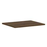 OfficeSource Variant Rectangular Top - 36"W x 24"D (Requires Base) - Modern Walnut