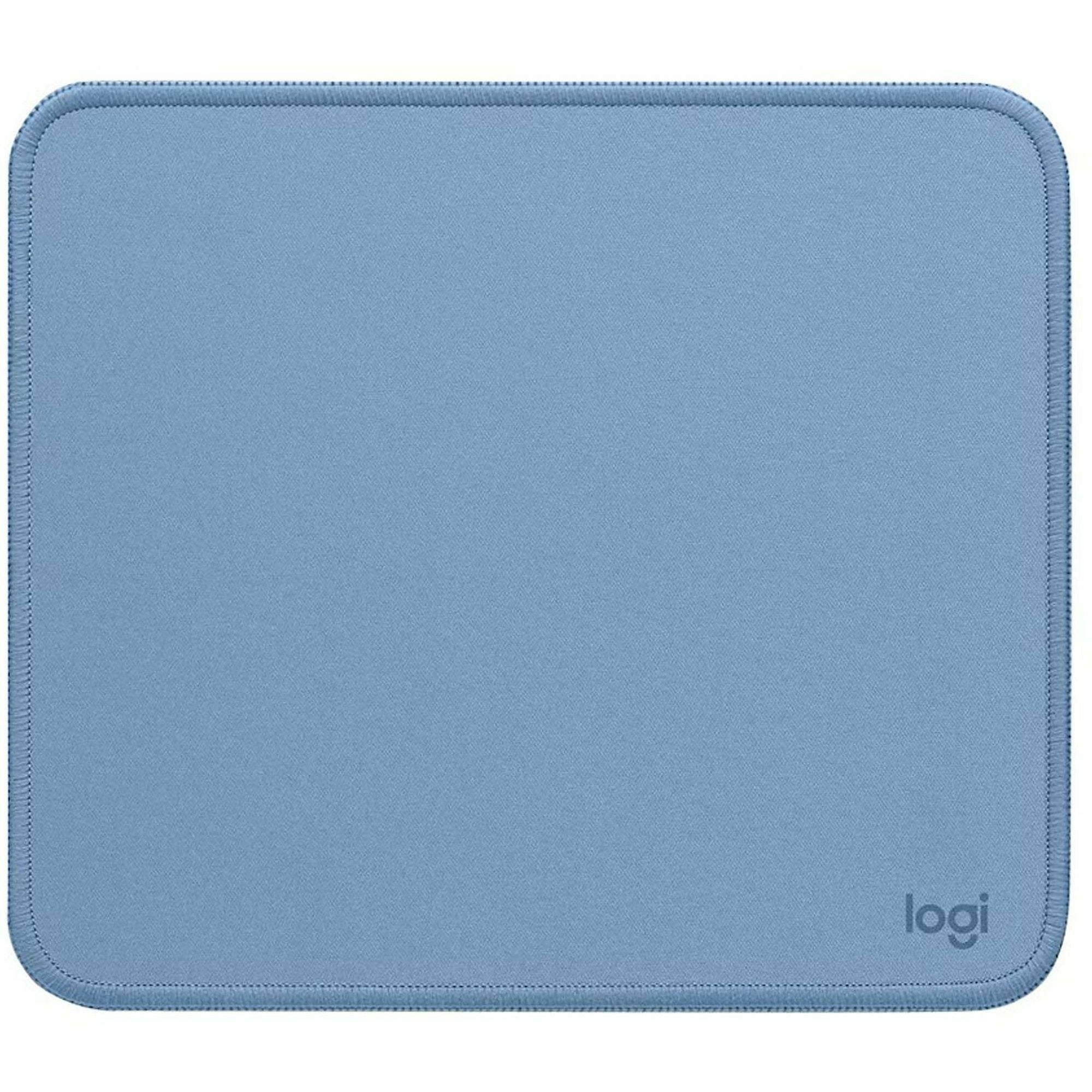 7.87" Height x 9.06" Width - Blue Gray - Natural Rubber, Nylon - Anti-slip, Anti-fray, Spill Resistant - 1 Each
