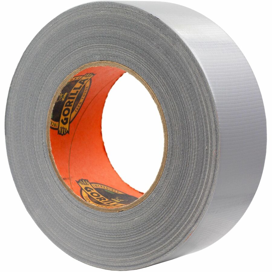 Gorilla Tape - 30 yd Length x 1.88" Width - Silver - 1 Each