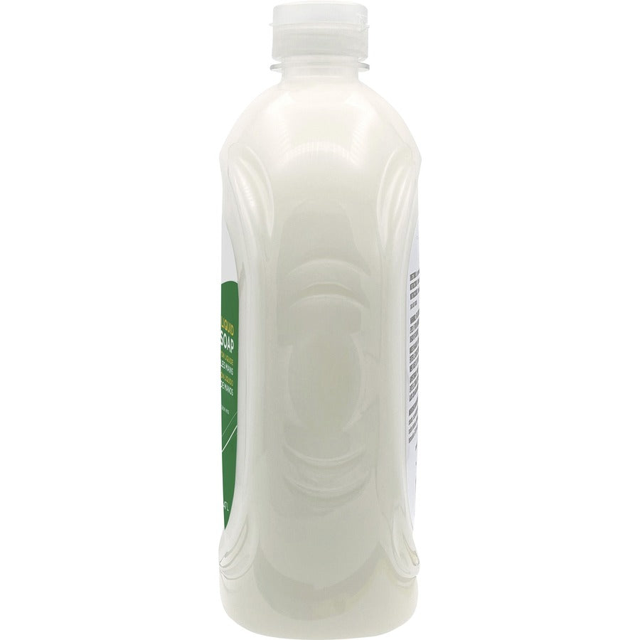 Genuine Joe Lotion Soap - 1.56 quart - Bottle Dispenser - Hand, Skin - White - Anti-irritant - 4 / Carton