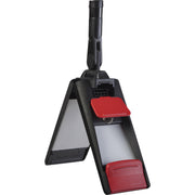 Rubbermaid Commercial Adaptable Flat Mop Frame - Ergonomic - Black - 1 Each