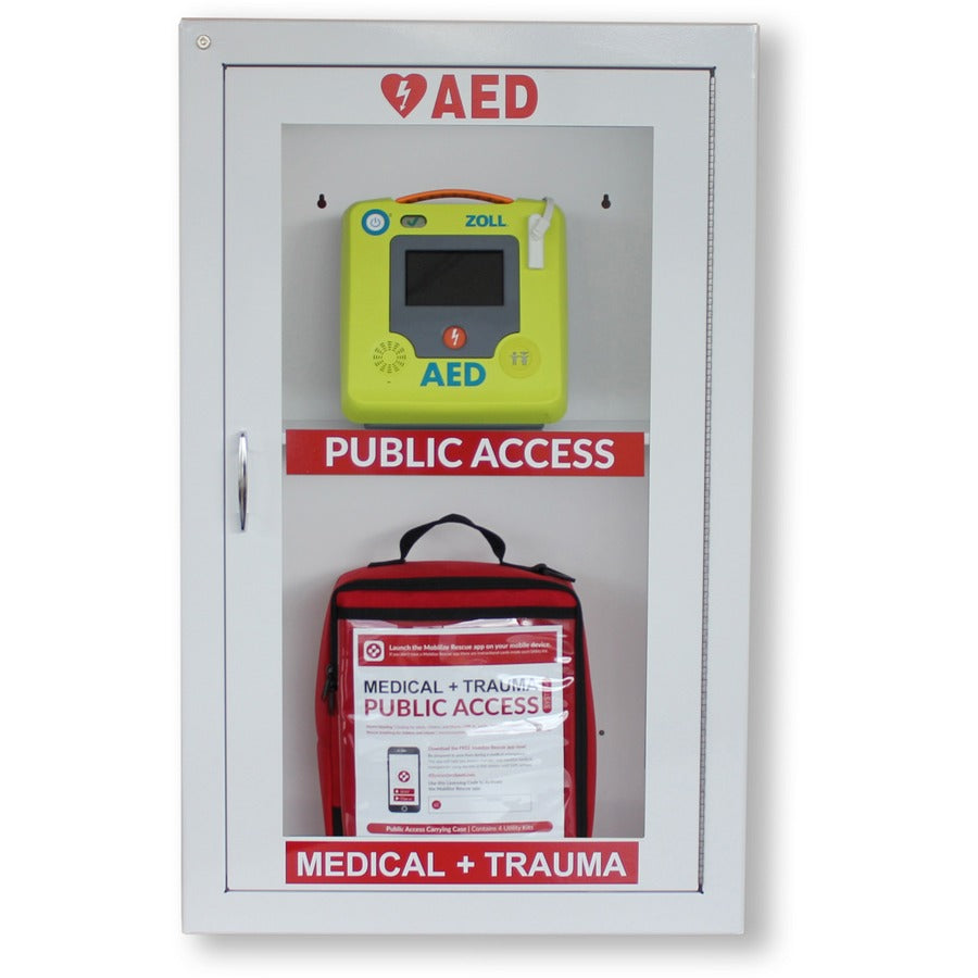 ZOLL Medical AED Combo Wall Cabinet with Alarm