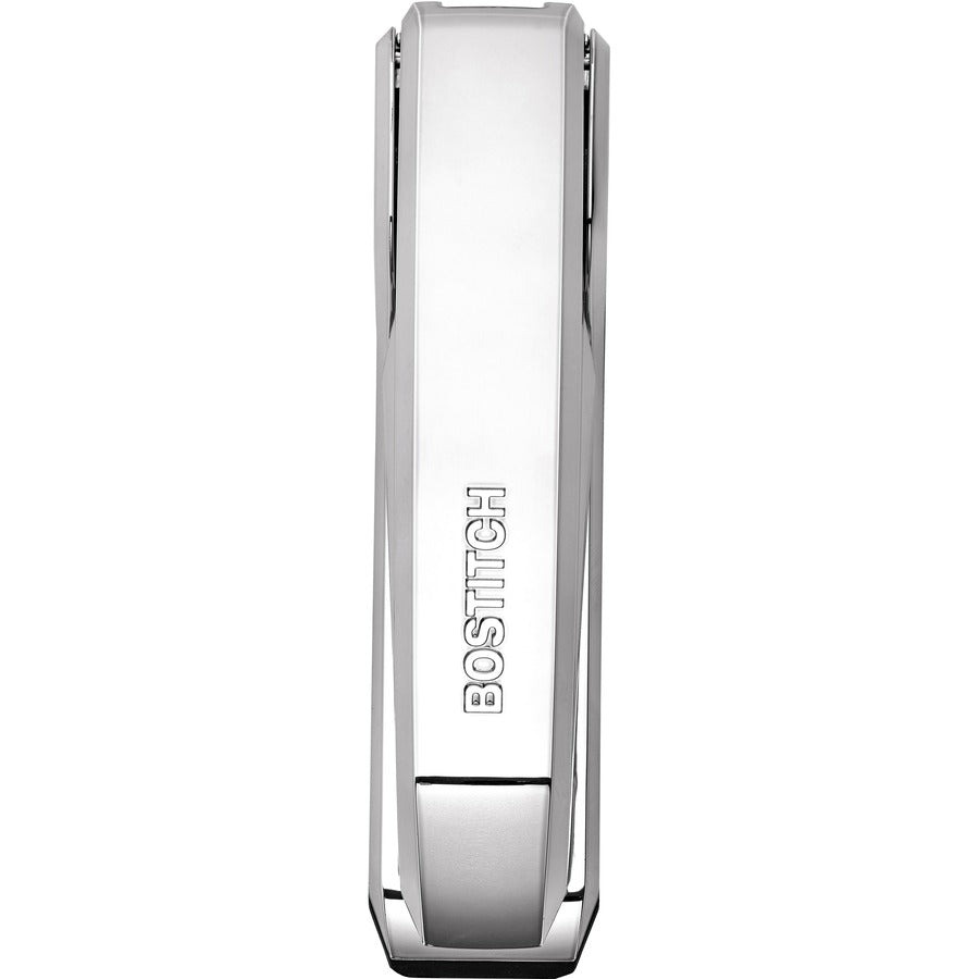 Bostitch Ascend Stapler, Gray, Chrome Metal, 20-Sheet Capacity, Includes 420 Staples, 1 Each