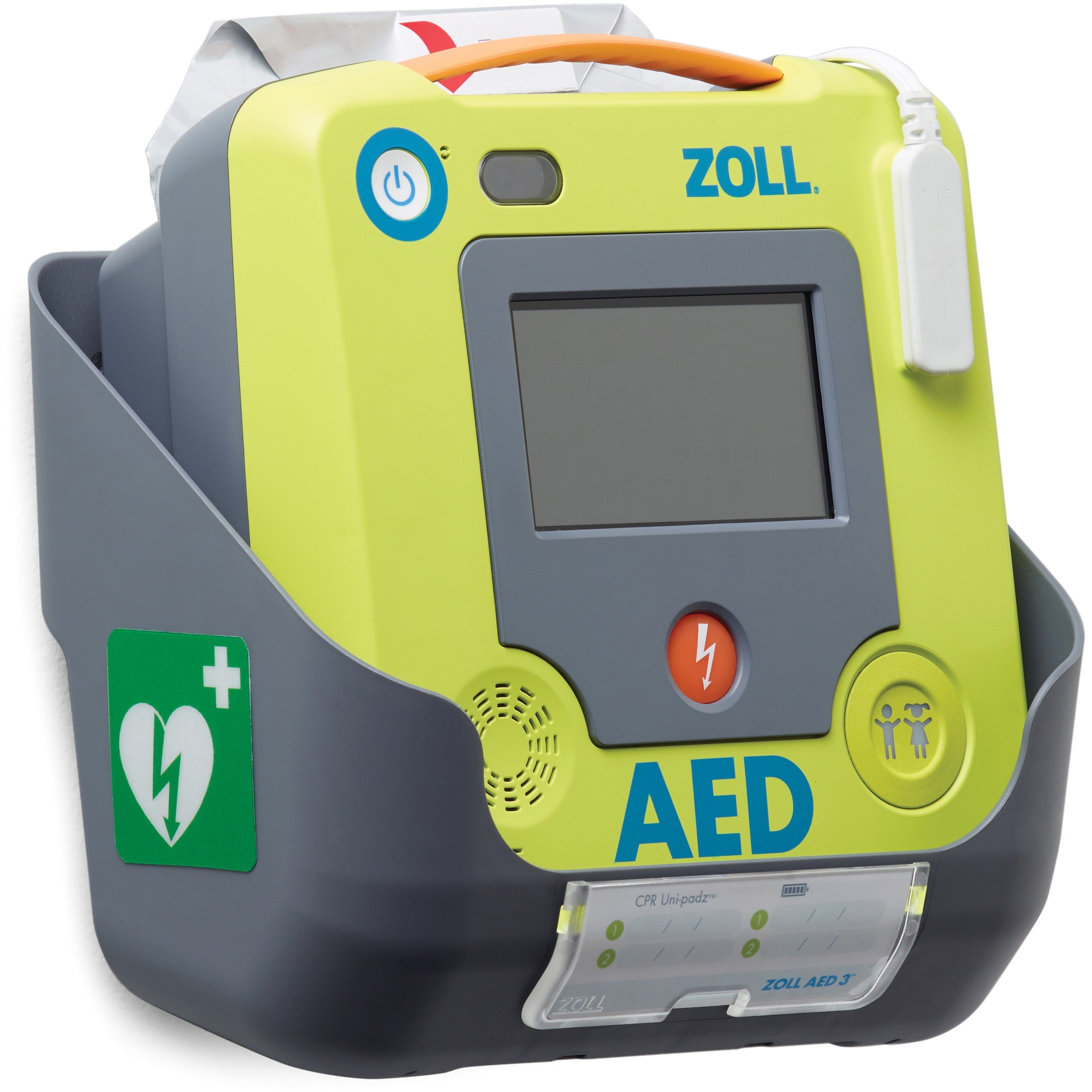 ZOLL Mounting Bracket for Defibrillator, Green, 1 Each