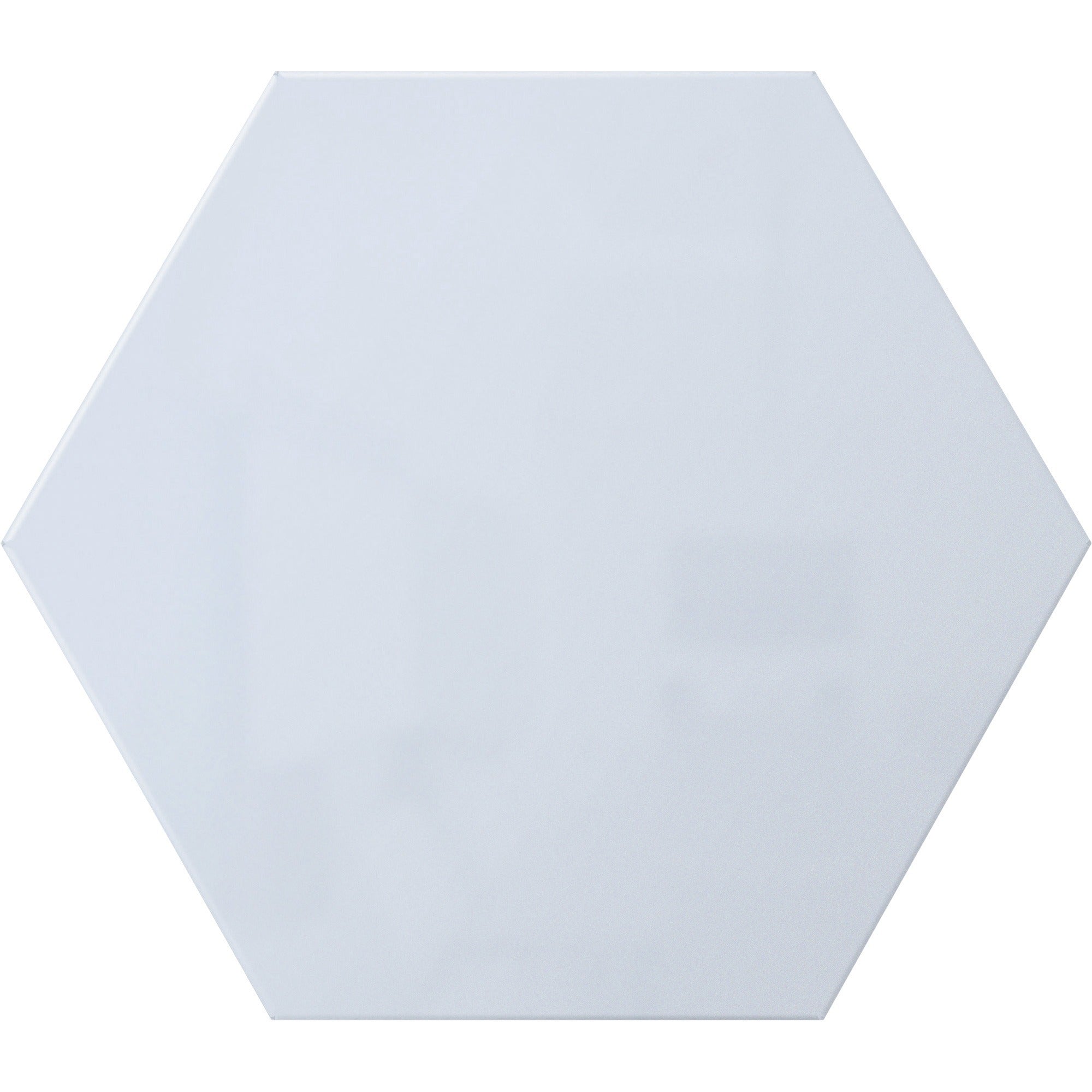 Ghent Powder-Coated Hex Steel Whiteboard, 21" x 18", Blue, Hexagonal, Magnetic, 1 Each