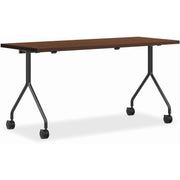 HON Between HMPT2472NS Nesting Table, Rectangle Top, 4 Seating Capacity, 72" W x 24" D, Shaker Cherry, 1 Each