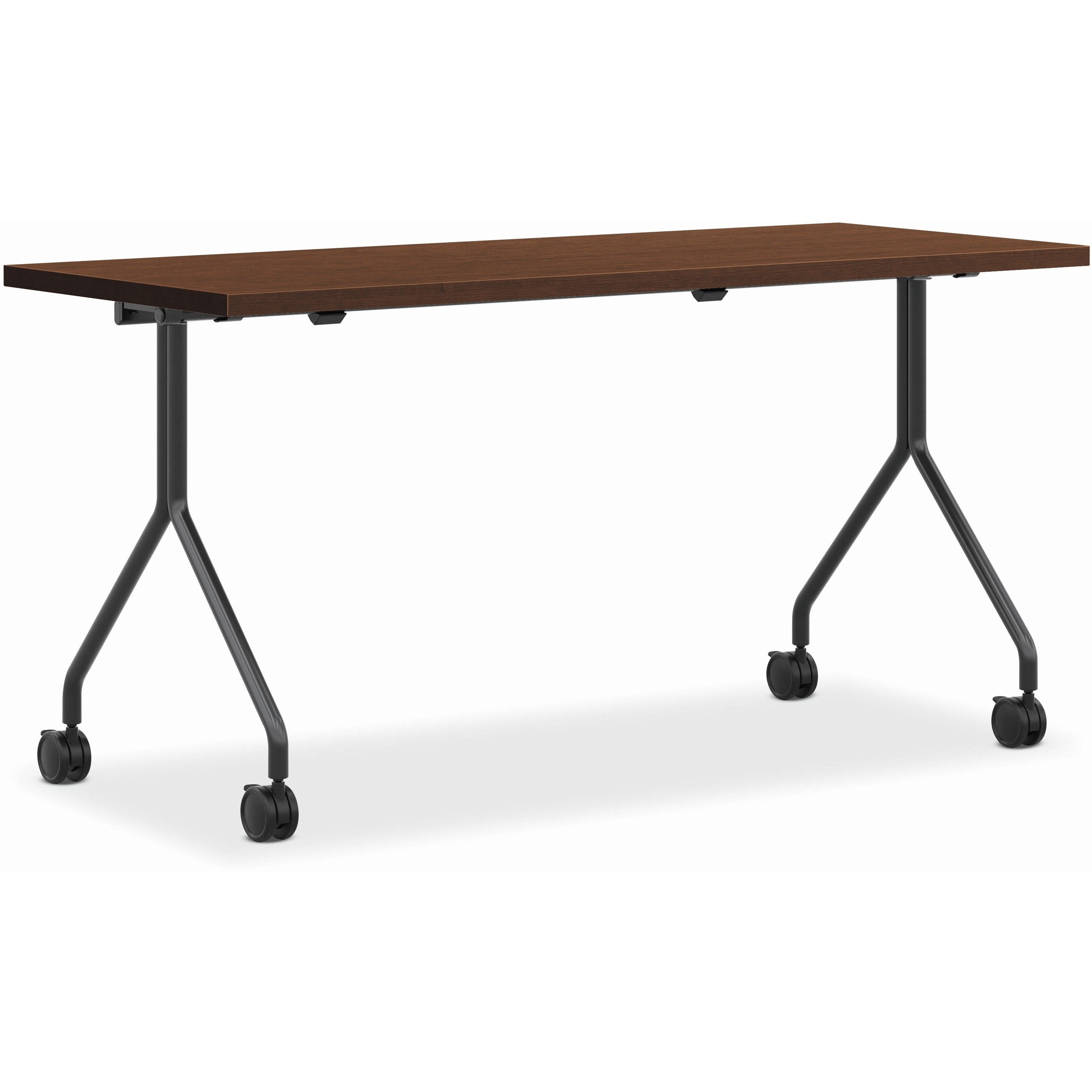 HON Between HMPT2472NS Nesting Table, Rectangle Top, 4 Seating Capacity, 72" W x 24" D, Shaker Cherry, 1 Each