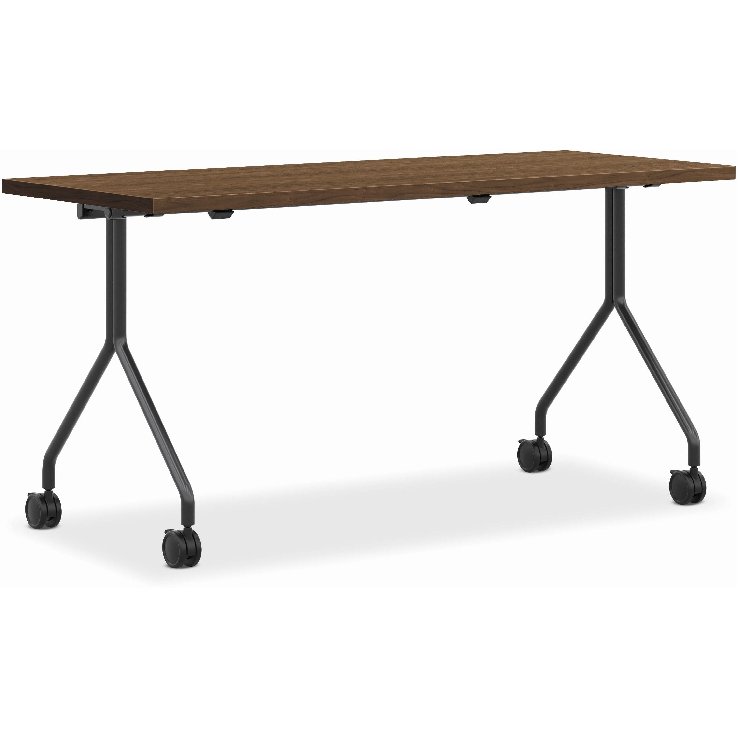 HON Between HMPT2472NS Nesting Table, Rectangle Top, 4 Seating Capacity, 72" Width x 24" Depth, Pinnacle Finish, 1 Each