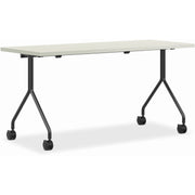 HON Between HMPT2460NS Nesting Table, Rectangle Top, 60" W x 24" D, Silver Mesh, 1 Each