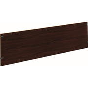 HON 10500 Series H105856 Back Enclosure, Mahogany Finish, Flat Edge, 18.6" H x 69.8" W x 0.7" D, 1 Each
