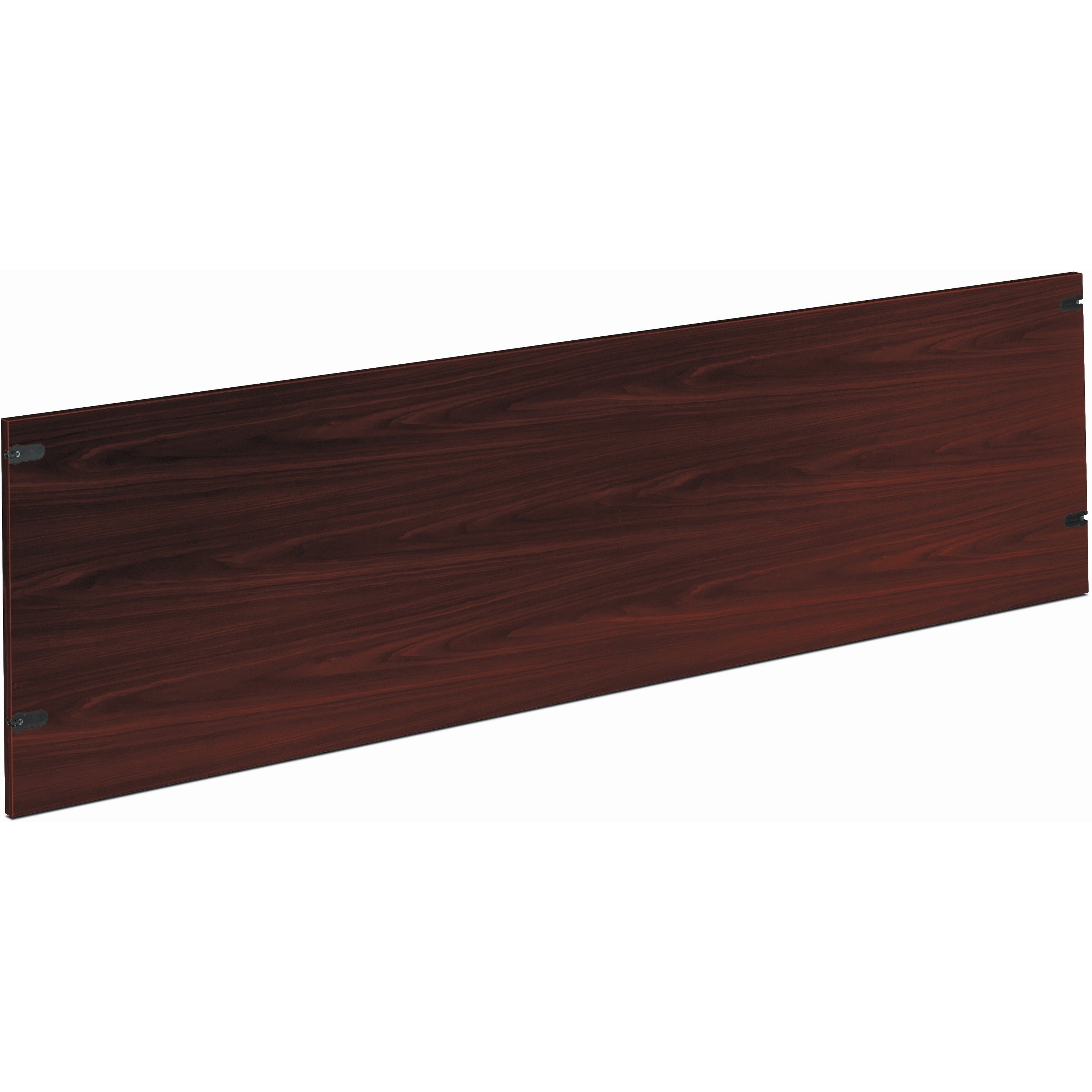 HON 10500 Series H105857 Back Enclosure, Mahogany Finish, 18.6" H x 75.8" W x 0.7" D, 1 Each