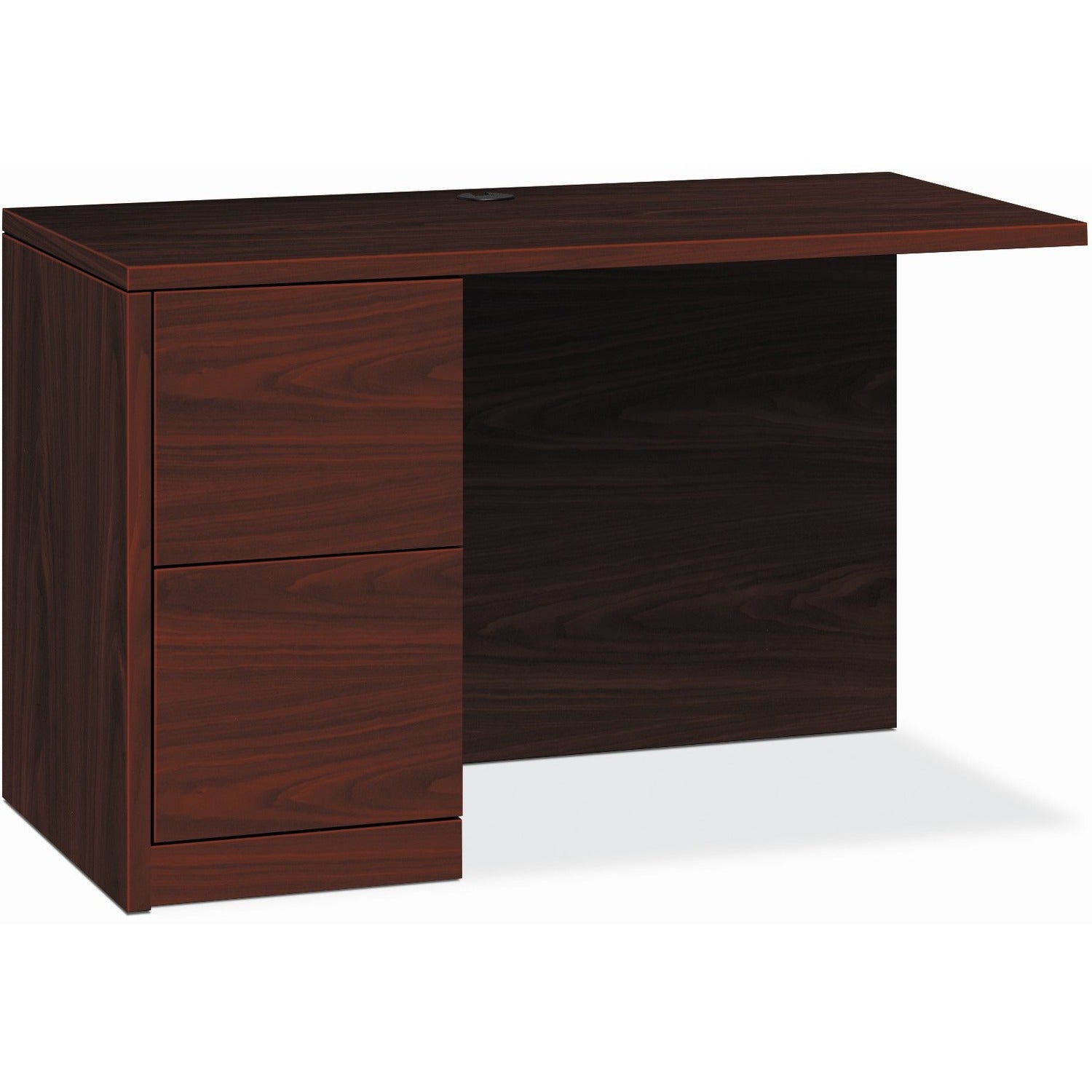 HON 10500 Series H105908L Return, Mahogany Finish, 2 Drawers, 29.5" H x 42" W x 24" D, 1 Each