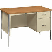 29.5" Height x 45.3" Width x 24" Depth - Total Drawer(s): 2Right Side - Material: Steel - Finish: Harvest, Putty - 1 Each