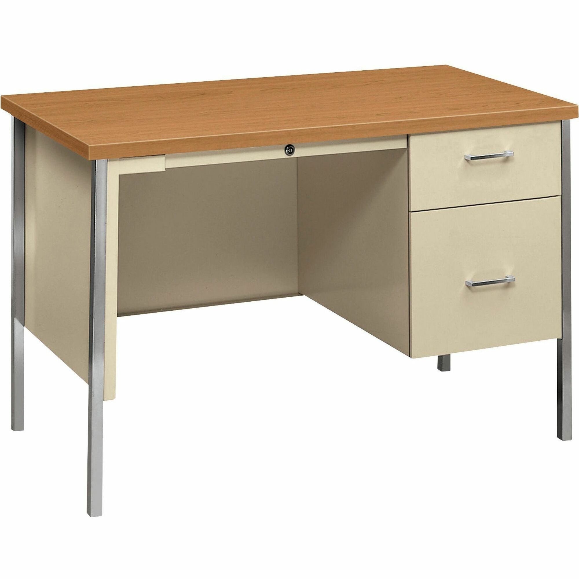 29.5" Height x 45.3" Width x 24" Depth - Total Drawer(s): 2Right Side - Material: Steel - Finish: Harvest, Putty - 1 Each