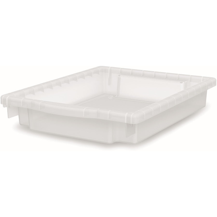 HON Flagship Storage Tray Kit, Includes 2 Bins (3" Height) and 4 Rails, Translucent Handle, 1 Each