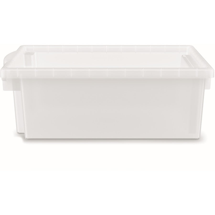 HON Flagship Storage Tray Kit, Includes 2 Bins and 4 Rails, 6" Height, Handle, 1 Each