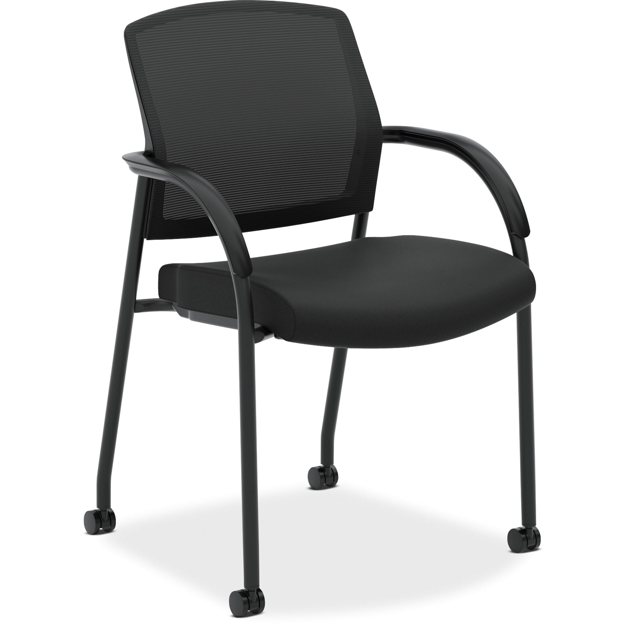 Black Seat Color - Polyester Seat Material - Black Back Color - Mesh Back Material - Black Frame Color - Steel Frame Material - Black - Armrest - 1 Each