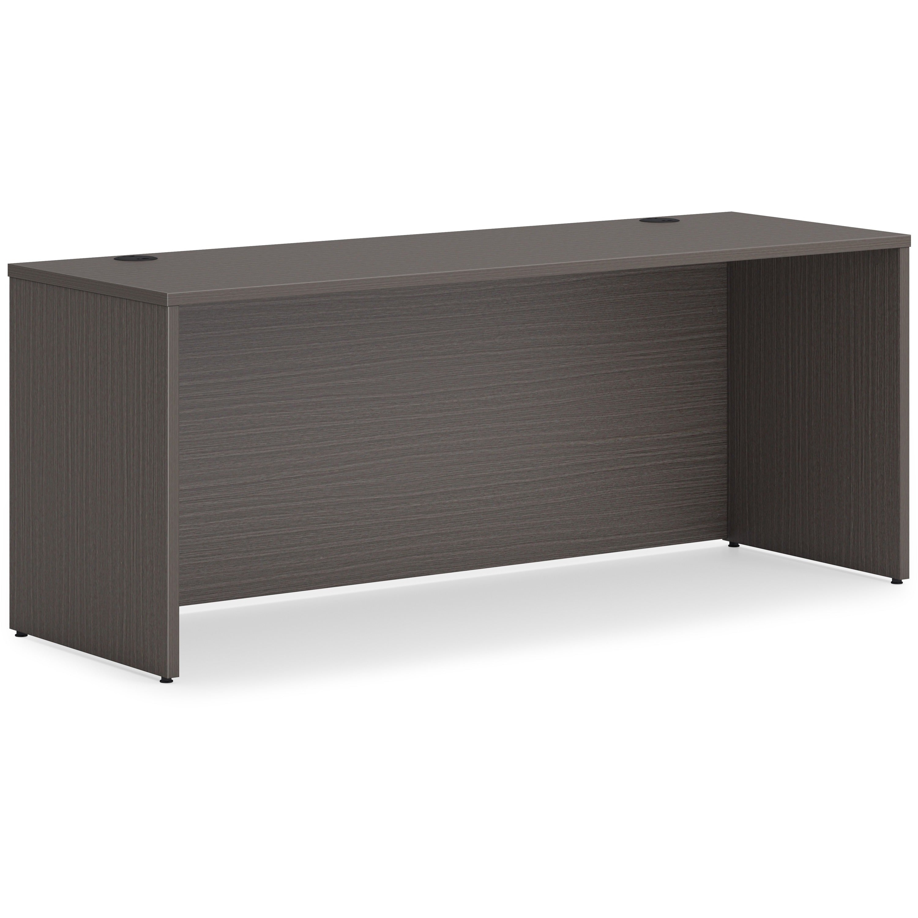 HON Mod HLPLCS7224 Credenza Shell, Slate Teak Finish, 29" H x 72" W x 24" D, 1 Each