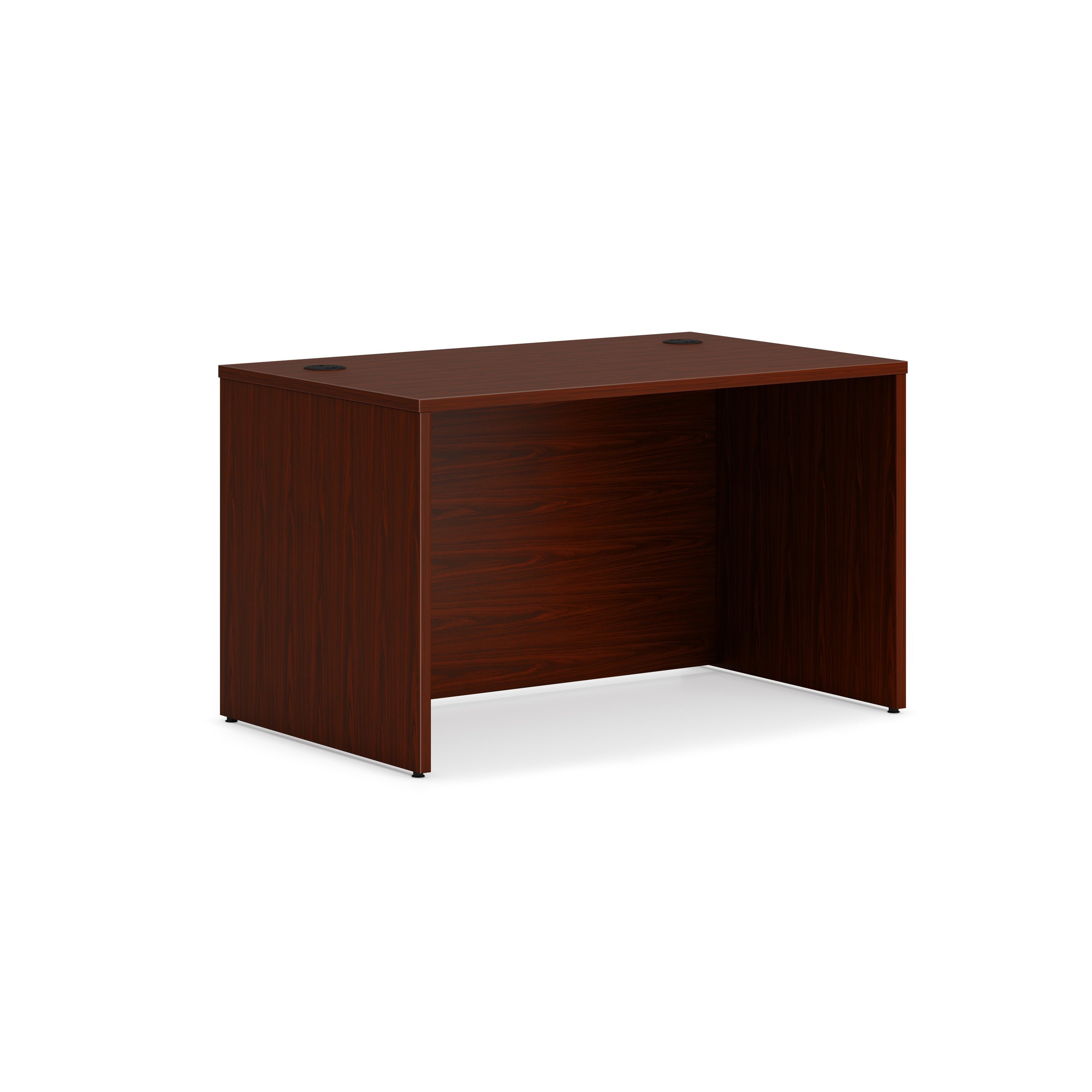 HON Mod HLPLDS4830 Desk Shell, 29" H x 48" W x 30" D, Traditional Mahogany, 1 Each