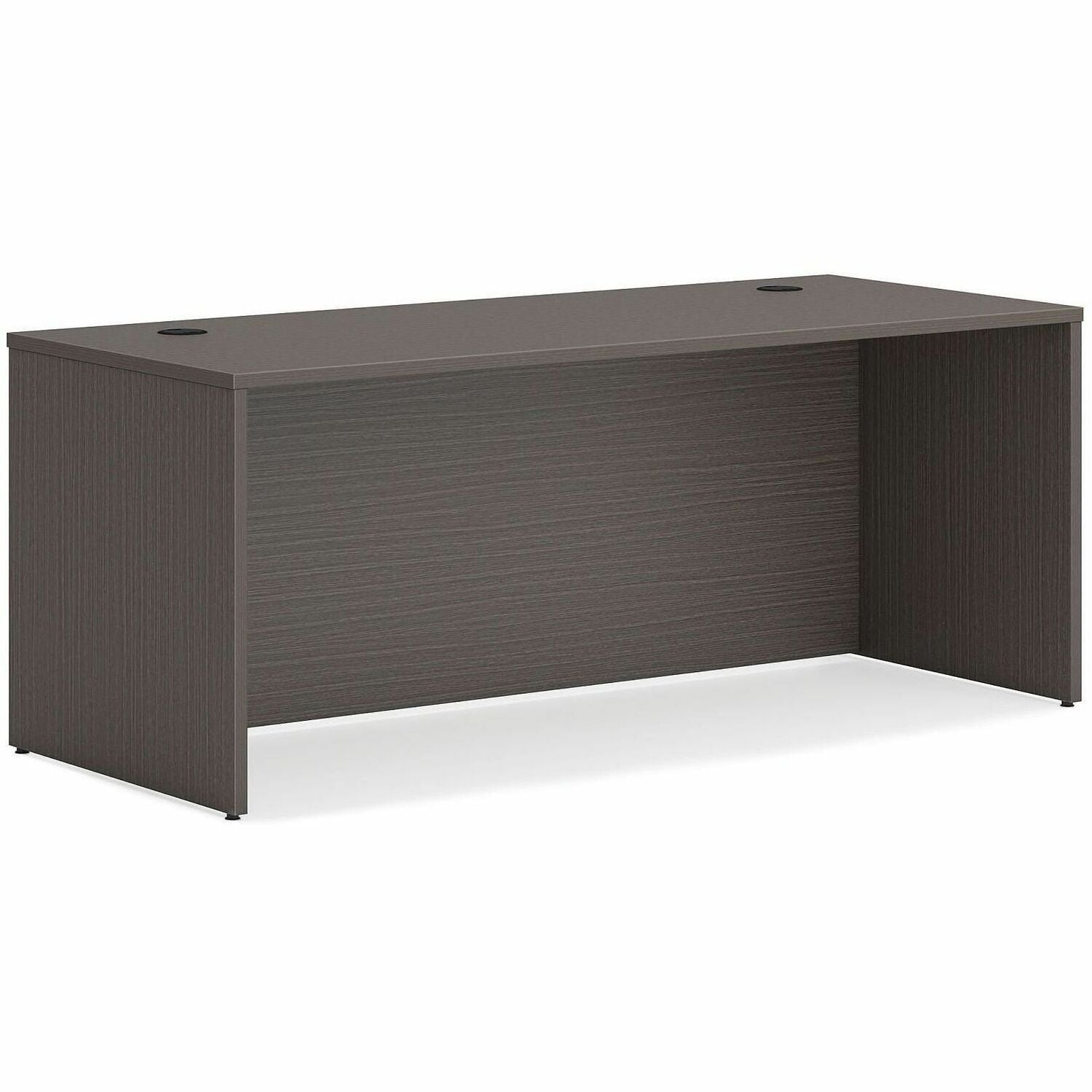 HON Mod HLPLDS7230 Desk Shell, Slate Teak Finish, 29" H x 72" W x 30" D, 1 Each