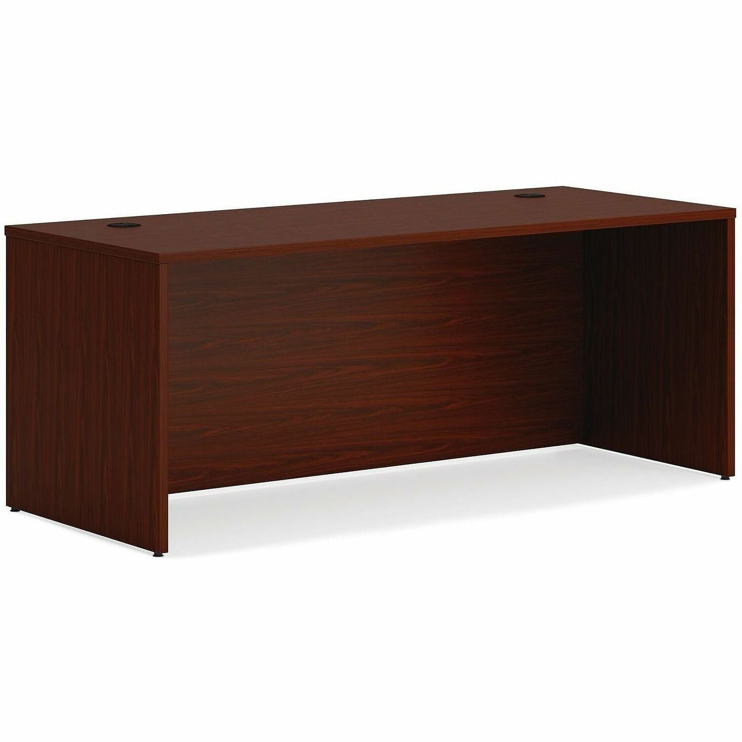 HON Mod HLPLDS7230 Desk Shell, Traditional Mahogany Finish, 29" H x 72" W x 30" D, 1 Each