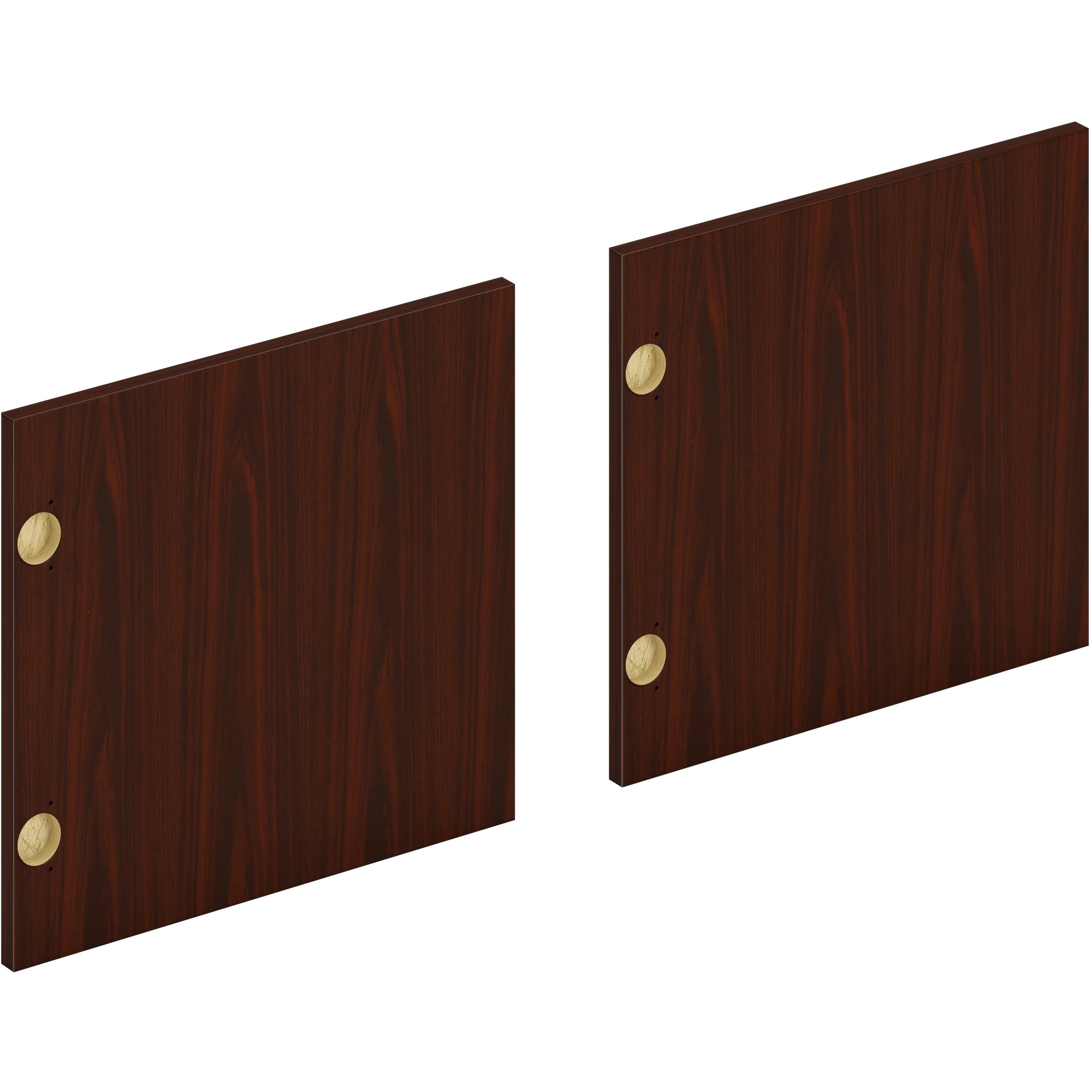 HON Mod HLPLDR66LM Door, 66" Width, Traditional Mahogany Finish, 1 Set