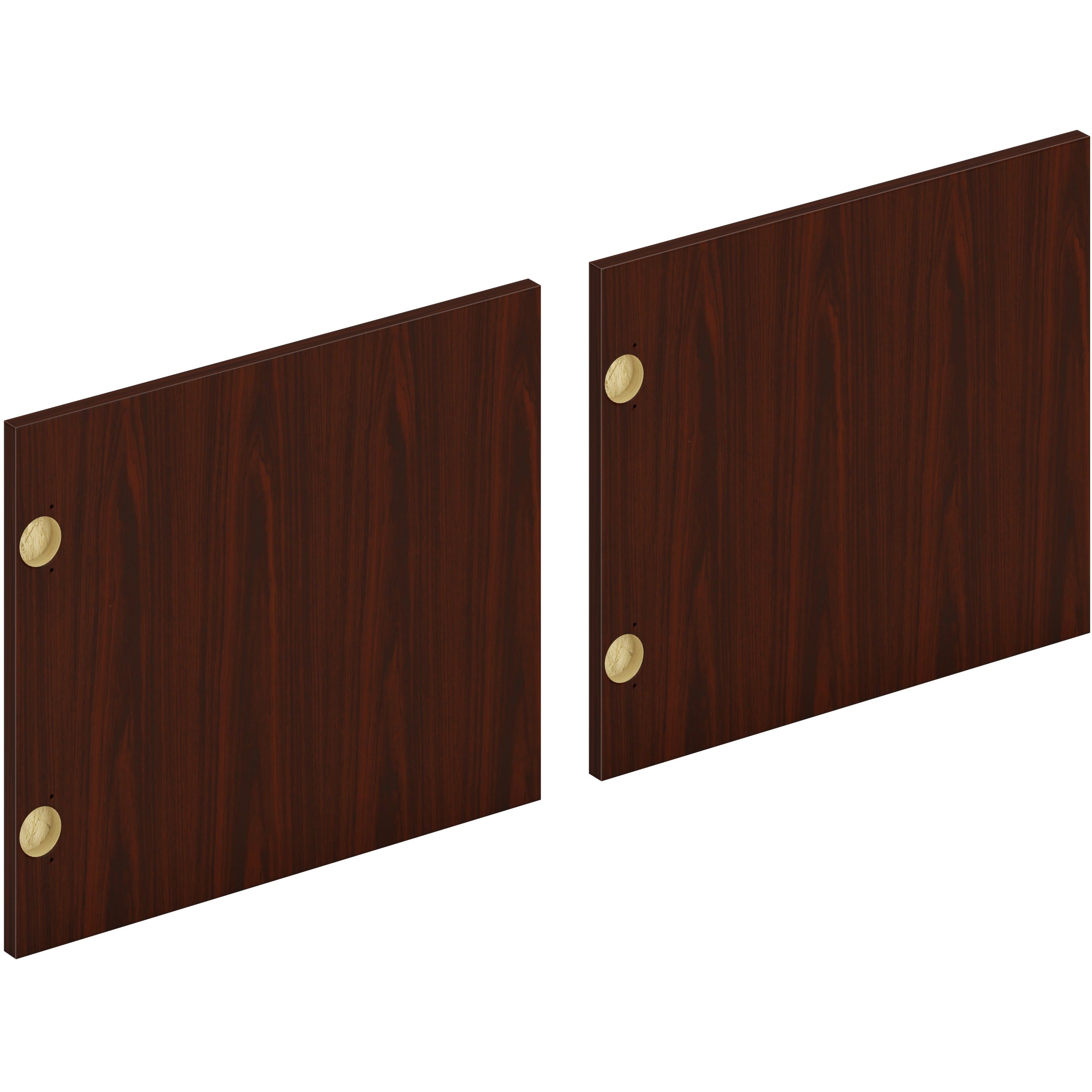HON Mod HLPLDR72LM Door, 72" Width, Traditional Mahogany Finish, 1 Set