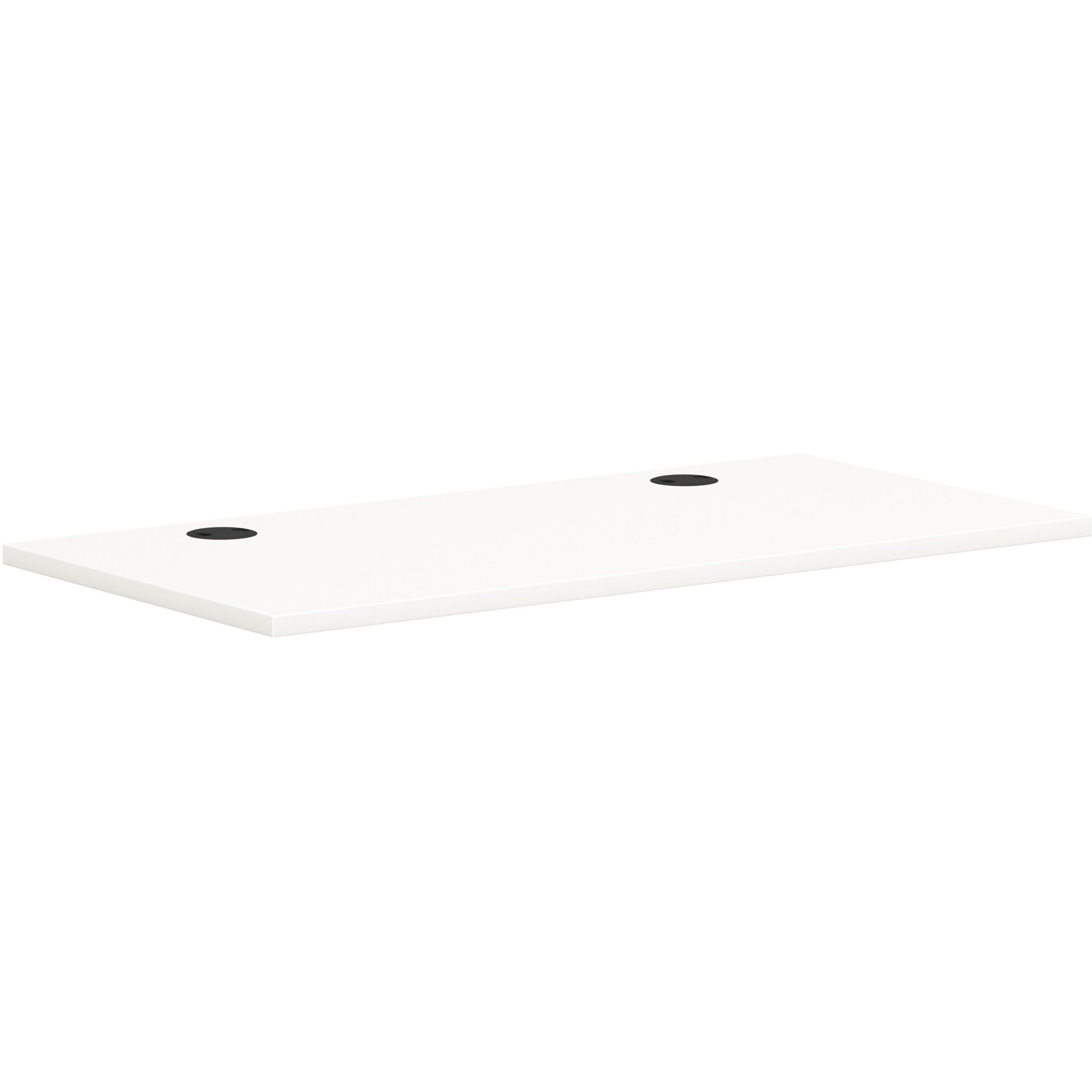 HON Mod HLPLRW4824 Work Surface, 48" x 24", Simply White, 1 Each