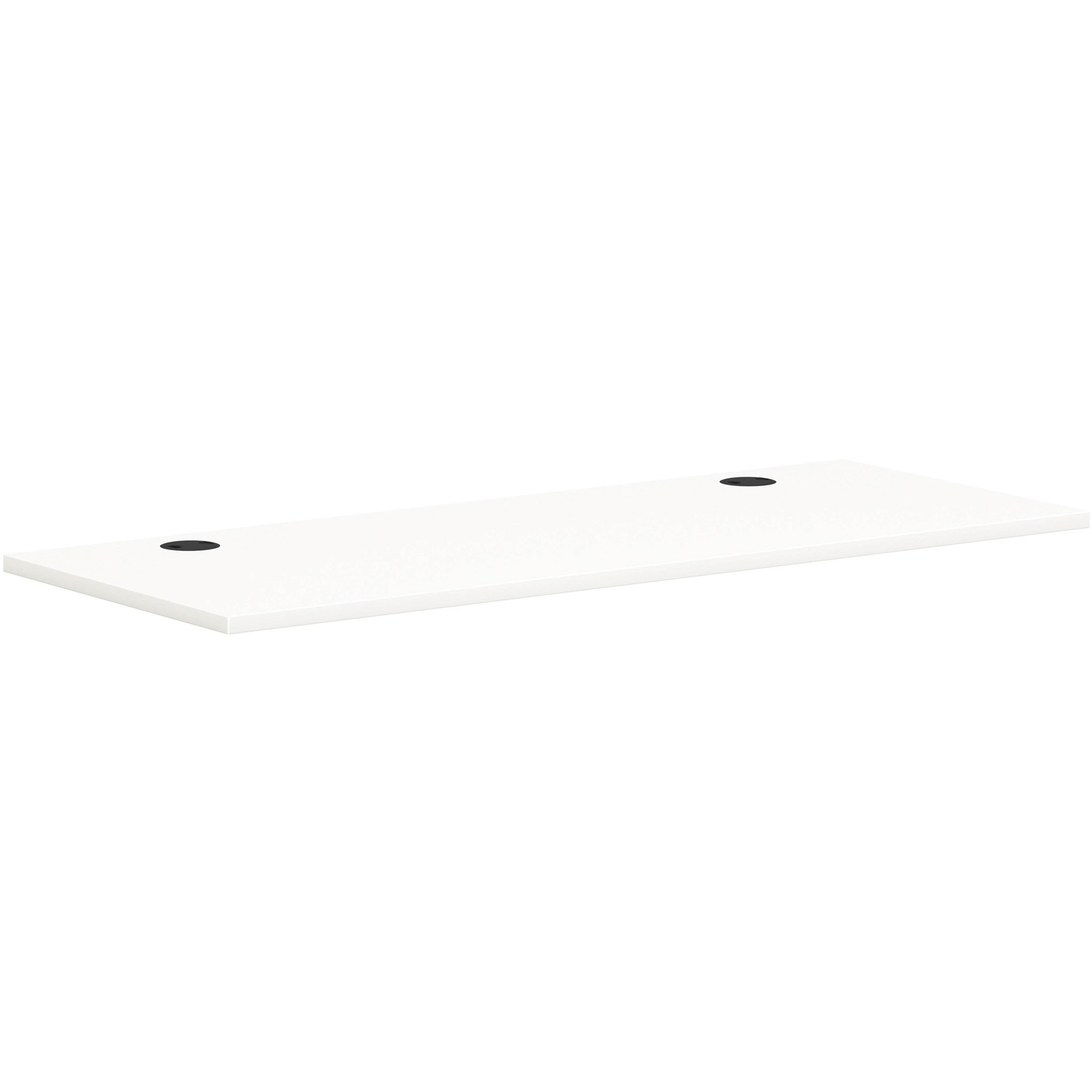 HON Mod HLPLRW6024 Work Surface, 60" x 24", Simply White, 1 Each