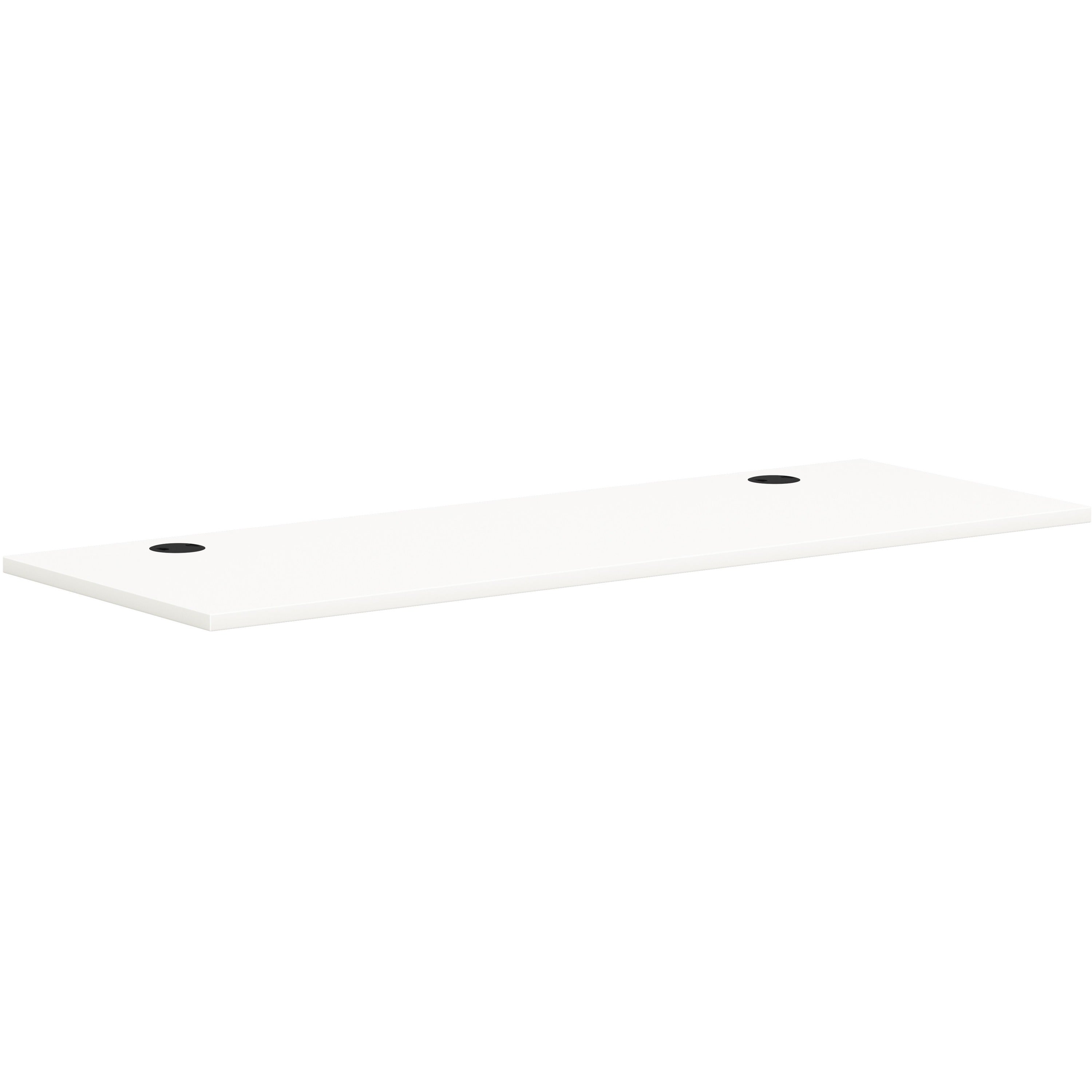 HON Mod HLPLRW6624 Work Surface, 66" W x 24" D, Simply White, 1 Each