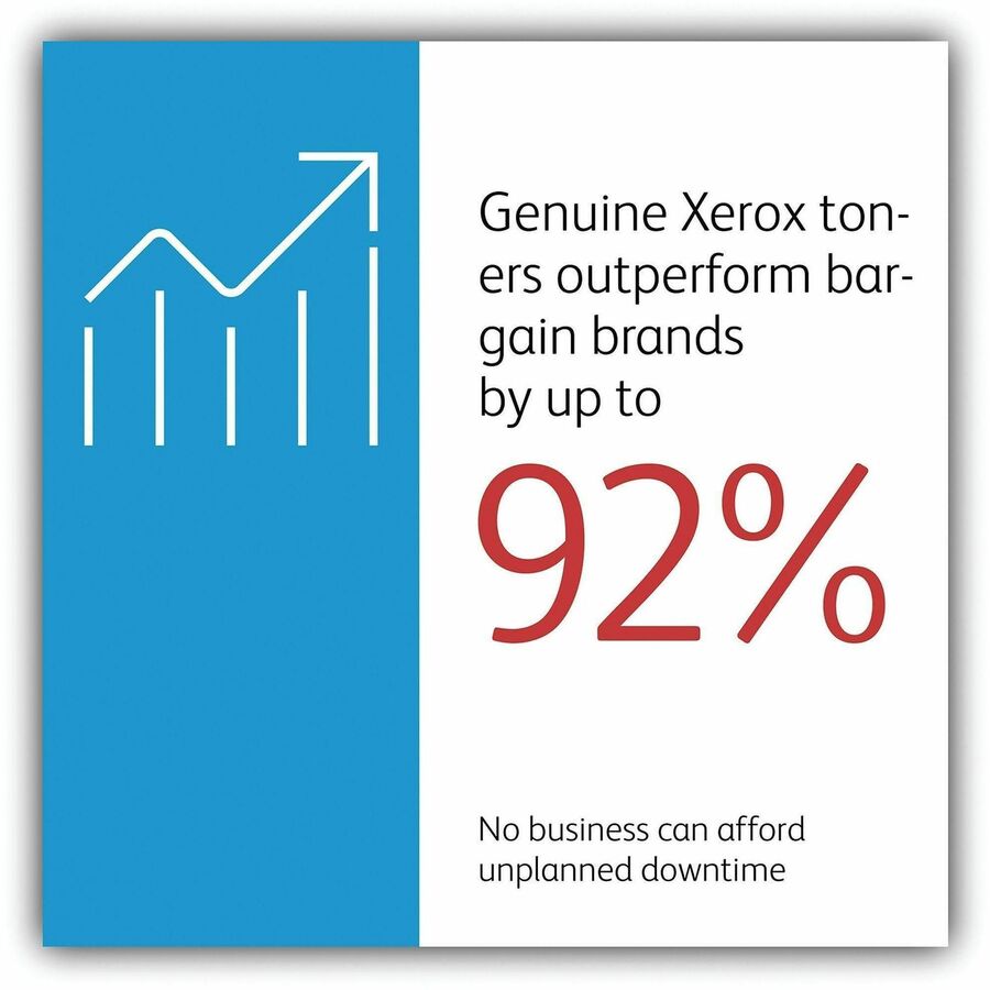 Xerox Original Standard Yield Laser Toner Cartridge - Black - 1 Each - 1200 Pages