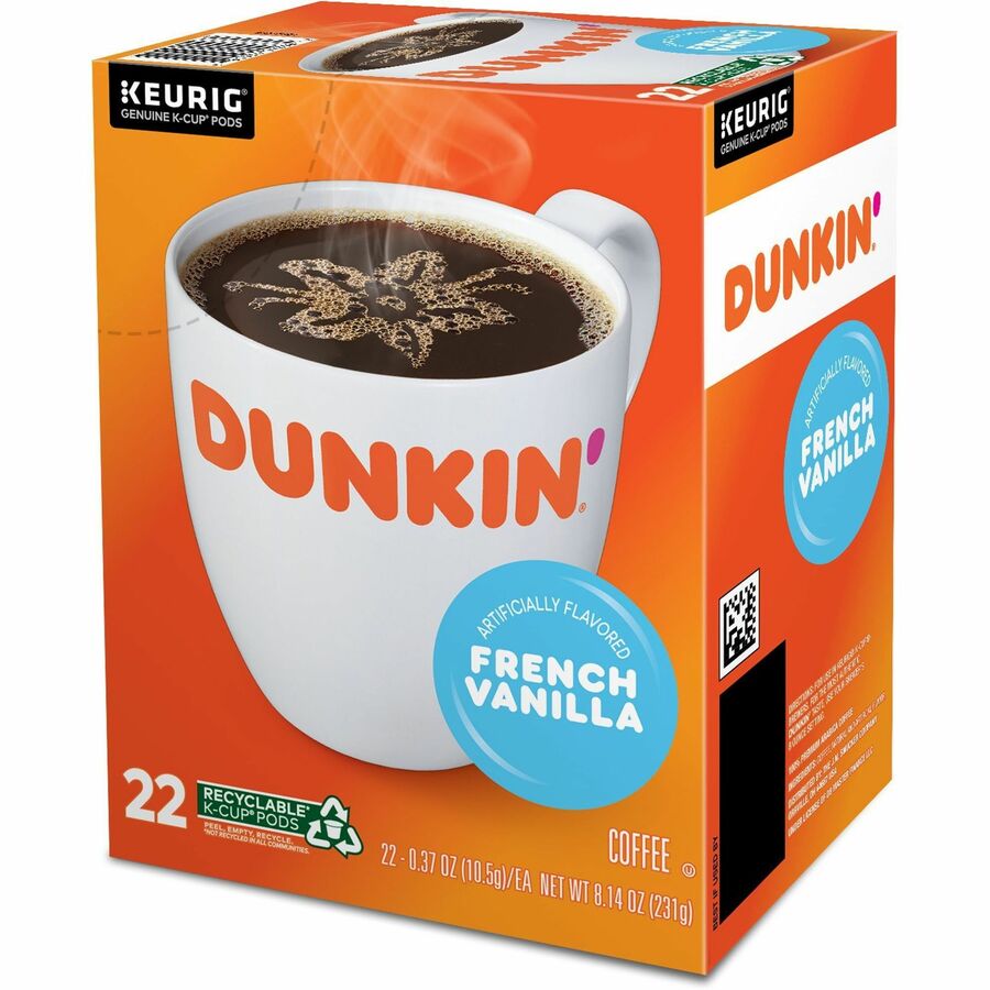 Compatible with Keurig Brewer - Medium - K-Cup - French Vanilla - 22 / Box
