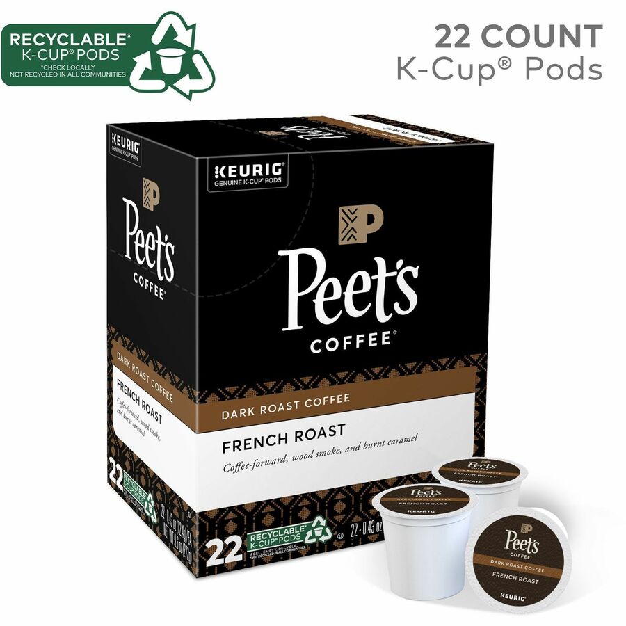 Peet's Coffee&reg; K-Cup French Roast Coffee