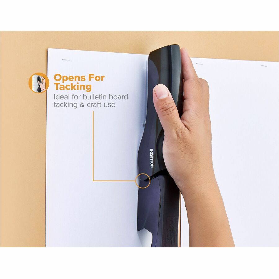 Bostitch Antimicrobial Flat Clinch Stapler