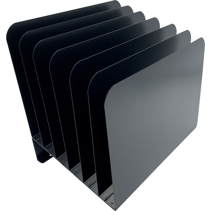 Huron Slanted Vertical Slots Desktop Organizer