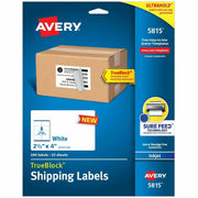 x 2 1/2" Width x 4" Length - Permanent Adhesive - Rectangle - Inkjet - Matte - White - Paper - Customizable, Smudge-free, Jam-free, Smudge Resistant, Stick & Stay - 8 / Sheet - 25 Total Sheets - 200 Total Label(s) - For Label Printer - 200 / Pack