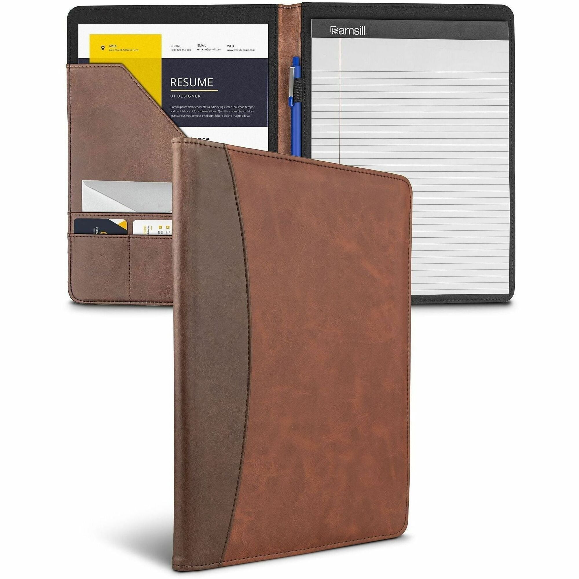 PU Leather - Brown, Black, Tan - 1 Each