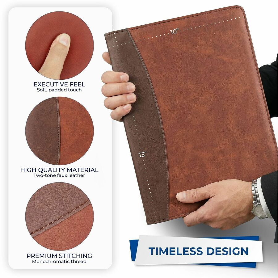 PU Leather - Brown, Black, Tan - 1 Each