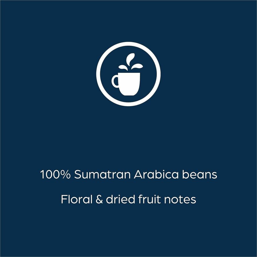 Compatible with Flavia Aroma, Flavia Barista, FLAVIA Creation 600, Flavia Creation 500, Flavia Creation 200, Flavia Creation 150, Flavia Creation 300 - Hot Coffee - Dark - Freshpack - Sumatra - Kosher - 100 / Carton