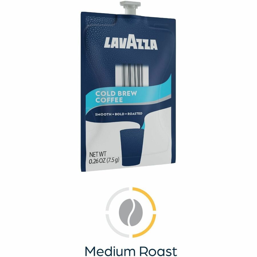 Compatible with Flavia Creation 300 with Chill Refresh Module, Flavia Creation 600 with Chill Module - Cold Brewed, Ice Coffee - Light - Freshpack - Cocoa - Kosher - 80 / Carton