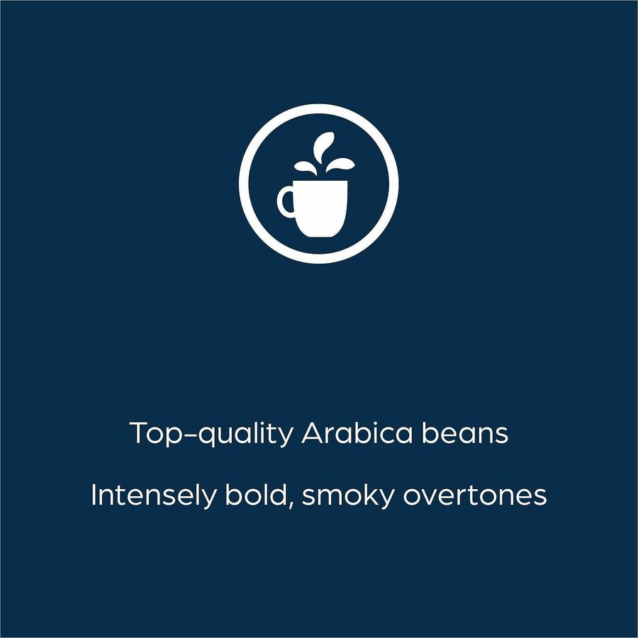 Compatible with Flavia Aroma, Flavia Barista, FLAVIA Creation 600, Flavia Creation 500, Flavia Creation 200, Flavia Creation 150, Flavia Creation 300 - Hot Coffee - Dark - Freshpack - French Roast - Kosher - 76 / Carton