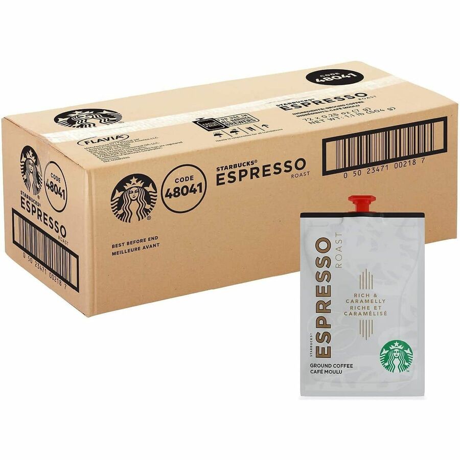 Compatible with Flavia Barista - Hot Coffee - Freshpack - Espresso - Kosher - 72 / Carton