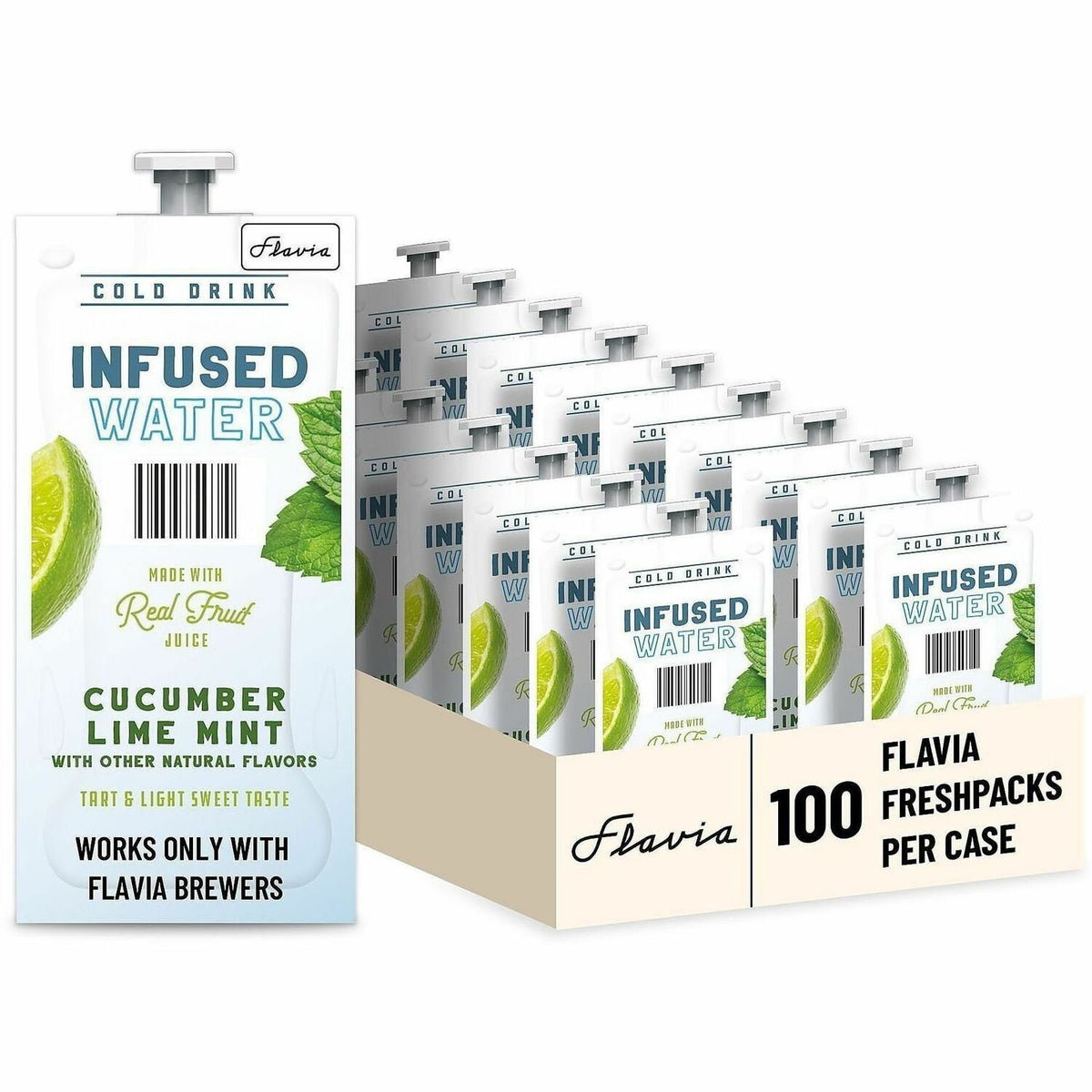 0.08 fl oz (2 mL) - Cucumber Lime Mint - 100 / Carton