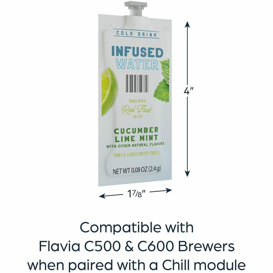 0.08 fl oz (2 mL) - Cucumber Lime Mint - 100 / Carton