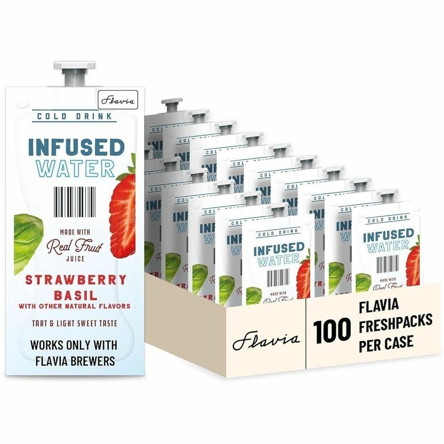 Strawberry Basil - 100 / Carton